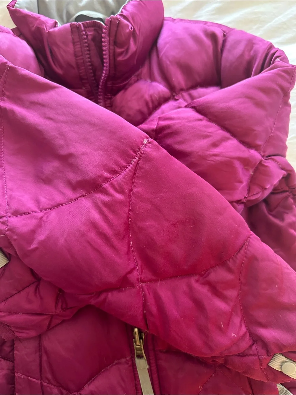 The North Face Pink Quilted 550 Insulated Jacket